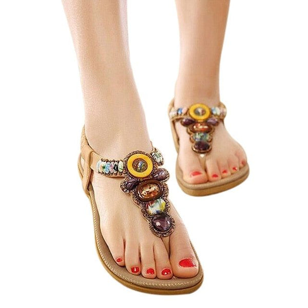 2020 Bohemian Women Sandals Gemstone Beaded - Fashionontheboardwalk - 2020 Bohemian Women Sandals Gemstone Beaded - Fashionontheboardwalk -  - #tag1# 