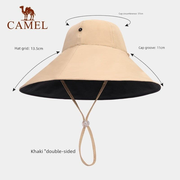 Camel Outdoor Sun-Proof Bucket Hat Men's Summer Sunshade Mountaineering Beach Sun Fishing Cowboy Hat Spring UV Protection - Fashionontheboardwalk - Camel Outdoor Sun-Proof Bucket Hat Men's Summer Sunshade Mountaineering Beach Sun Fishing Cowboy Hat Spring UV Protection - Fashionontheboardwalk -  - #tag1# 