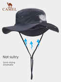 Camel Outdoor Sun-Proof Bucket Hat Men's Summer Sunshade Mountaineering Beach Sun Fishing Cowboy Hat Spring UV Protection - Fashionontheboardwalk - Camel Outdoor Sun-Proof Bucket Hat Men's Summer Sunshade Mountaineering Beach Sun Fishing Cowboy Hat Spring UV Protection - Fashionontheboardwalk -  - #tag1# 