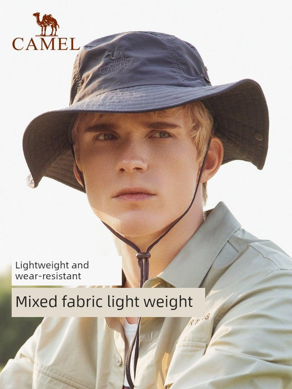 Camel Outdoor Sun-Proof Bucket Hat Men's Summer Sunshade Mountaineering Beach Sun Fishing Cowboy Hat Spring UV Protection - Fashionontheboardwalk - Camel Outdoor Sun-Proof Bucket Hat Men's Summer Sunshade Mountaineering Beach Sun Fishing Cowboy Hat Spring UV Protection - Fashionontheboardwalk -  - #tag1# 