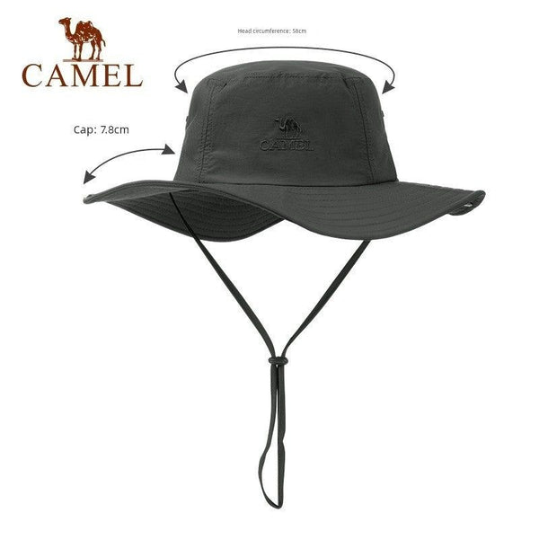 Camel Outdoor Sun-Proof Bucket Hat Men's Summer Sunshade Mountaineering Beach Sun Fishing Cowboy Hat Spring UV Protection - Fashionontheboardwalk - Camel Outdoor Sun-Proof Bucket Hat Men's Summer Sunshade Mountaineering Beach Sun Fishing Cowboy Hat Spring UV Protection - Fashionontheboardwalk -  - #tag1# 