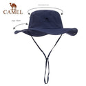 Camel Outdoor Sun-Proof Bucket Hat Men's Summer Sunshade Mountaineering Beach Sun Fishing Cowboy Hat Spring UV Protection - Fashionontheboardwalk - Camel Outdoor Sun-Proof Bucket Hat Men's Summer Sunshade Mountaineering Beach Sun Fishing Cowboy Hat Spring UV Protection - Fashionontheboardwalk -  - #tag1# 