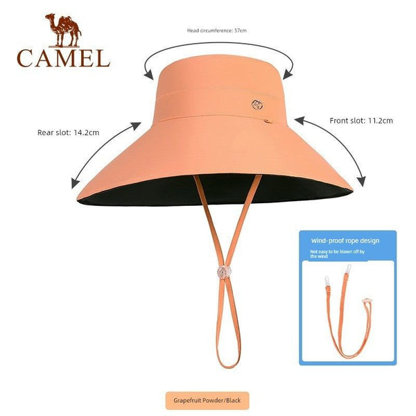 Camel Outdoor Sun-Proof Bucket Hat Men's Summer Sunshade Mountaineering Beach Sun Fishing Cowboy Hat Spring UV Protection - Fashionontheboardwalk - Camel Outdoor Sun-Proof Bucket Hat Men's Summer Sunshade Mountaineering Beach Sun Fishing Cowboy Hat Spring UV Protection - Fashionontheboardwalk -  - #tag1# 