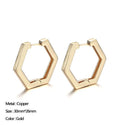 Classic Stainless Steel Ear Buckle Earrings for Women Trendy Gold Color. - Fashionontheboardwalk - Classic Stainless Steel Ear Buckle Earrings for Women Trendy Gold Color. - Fashionontheboardwalk -  - #tag1# 