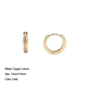 Classic Stainless Steel Ear Buckle Earrings for Women Trendy Gold Color. - Fashionontheboardwalk - Classic Stainless Steel Ear Buckle Earrings for Women Trendy Gold Color. - Fashionontheboardwalk -  - #tag1# 