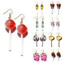 Earring For Women Resin Lollipop Drop Earrings Handmade. - Fashionontheboardwalk - Earring For Women Resin Lollipop Drop Earrings Handmade. - Fashionontheboardwalk -  - #tag1# 