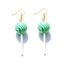 Earring For Women Resin Lollipop Drop Earrings Handmade. - Fashionontheboardwalk - Earring For Women Resin Lollipop Drop Earrings Handmade. - Fashionontheboardwalk -  - #tag1# 