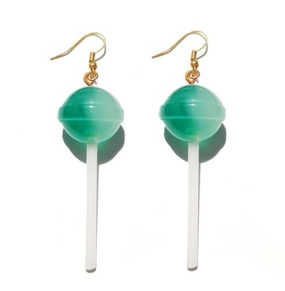 Earring For Women Resin Lollipop Drop Earrings Handmade. - Fashionontheboardwalk - Earring For Women Resin Lollipop Drop Earrings Handmade. - Fashionontheboardwalk -  - #tag1# 