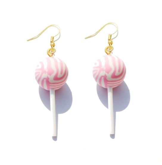 Earring For Women Resin Lollipop Drop Earrings Handmade. - Fashionontheboardwalk - Earring For Women Resin Lollipop Drop Earrings Handmade. - Fashionontheboardwalk -  - #tag1# 