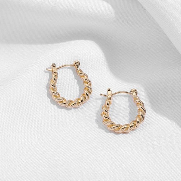 Gold Silver Color Stainless Steel Hoop Earrings for Women. - Fashionontheboardwalk - Gold Silver Color Stainless Steel Hoop Earrings for Women. - Fashionontheboardwalk -  - #tag1# 