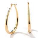 Gold Silver Color Stainless Steel Hoop Earrings for Women. - Fashionontheboardwalk - Gold Silver Color Stainless Steel Hoop Earrings for Women. - Fashionontheboardwalk -  - #tag1# 