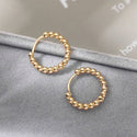 Gold Silver Color Stainless Steel Hoop Earrings for Women. - Fashionontheboardwalk - Gold Silver Color Stainless Steel Hoop Earrings for Women. - Fashionontheboardwalk -  - #tag1# 