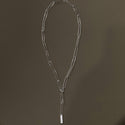 Women's Sterling 925 Silver Wide Chain Choker Necklace