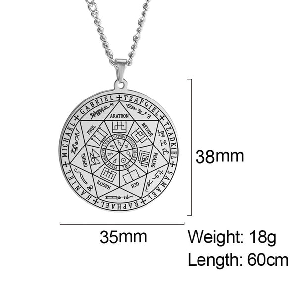 7 Archangels Sigil Charm Necklaces