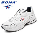 BONA New Classics Style Men Running Shoes Lace Up Men Sport