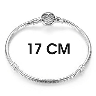 Buy weus916-17 100% 925 Sterling Silver Classic Snake Bracelet For Women