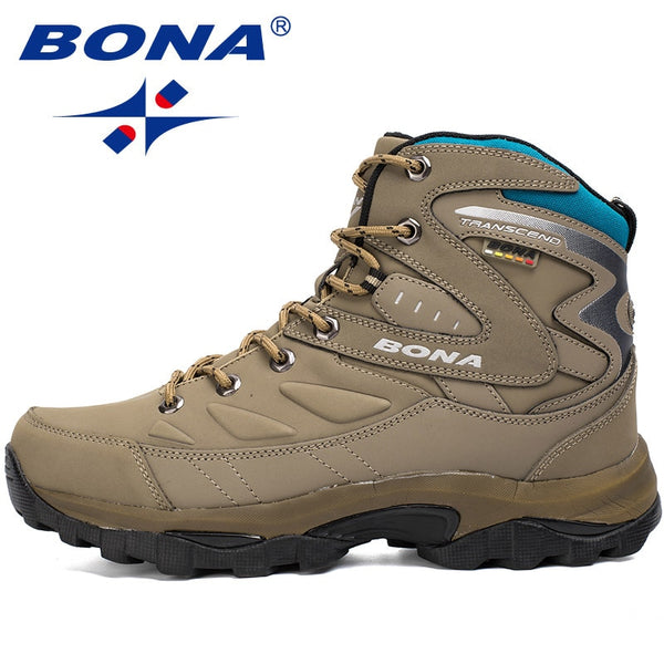 BONA New Hot Style Men Hiking Shoes