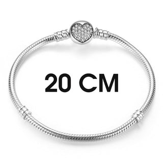 Buy weus916-20 100% 925 Sterling Silver Classic Snake Bracelet For Women