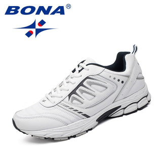 Buy white BONA New Style Men Running Shoes