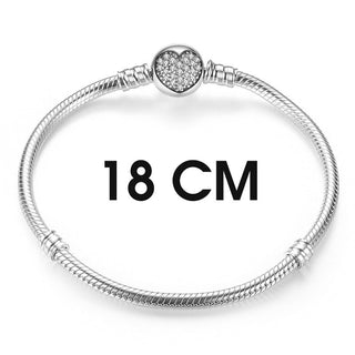 Buy weus916-18 100% 925 Sterling Silver Classic Snake Bracelet For Women