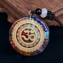 Flower of Life Natural Stone Pendant