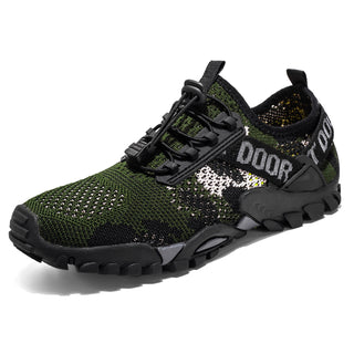 Buy camouflagegreen Breathable Shoes For Men Climbing Hiking