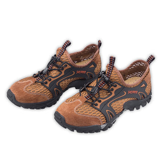 Buy brown Breathable Shoes For Men Climbing Hiking