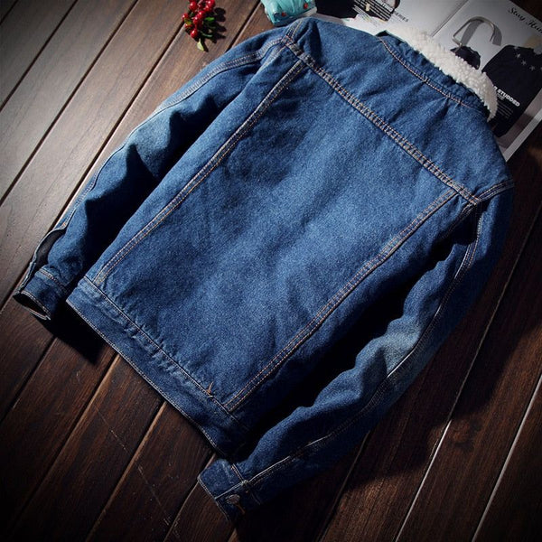 Men's Denim Jackets Fashion Fleece Thick Warm - Fashionontheboardwalk - Men's Denim Jackets Fashion Fleece Thick Warm - Fashionontheboardwalk -  - #tag1# 