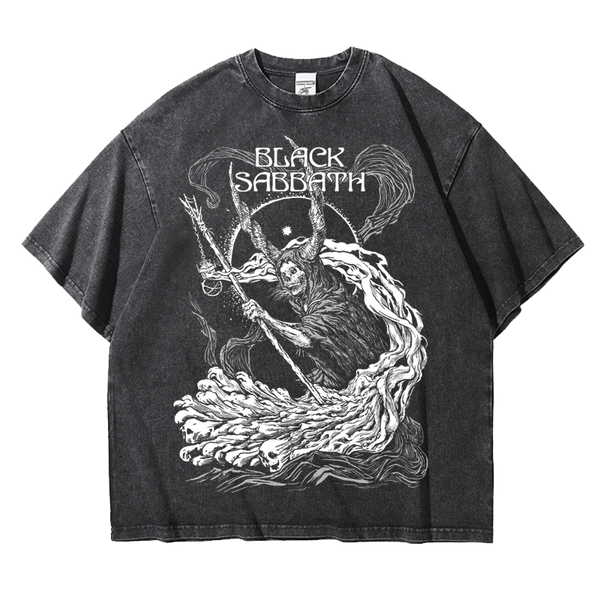 Men Rock Band Black Sabbath T-Shirt
