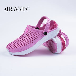 Buy pink Unisex Fashion Beach Sandals Thick Sole Slipper