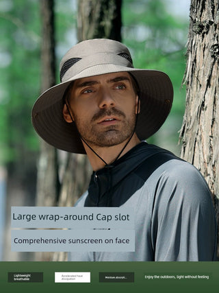Sun Hat Men's Women's Breathable and UV-Resistant Outdoors