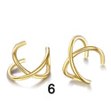 1-12pcs Gold Silver Viking Hair Braids Dreadlock Non-Piercing Ear Clips