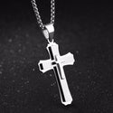 Men Necklaces Punk Stainless Steel Chain
