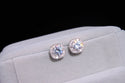 Silver Earrings Small CZ Zircon Stud Earrings For Women