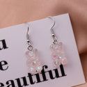 Sequins Resin Gummy Bear Dangle Earrings for Women - Fashionontheboardwalk - Sequins Resin Gummy Bear Dangle Earrings for Women - Fashionontheboardwalk - earrings - Bracelets 