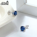 Women 925 Sterling Silver Birthstone Earrings - Fashionontheboardwalk - Women 925 Sterling Silver Birthstone Earrings - Fashionontheboardwalk -  - #tag1# 