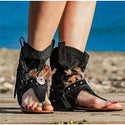 Women Retro Clip Toe Sandals Gladiator Sexy Vintage Boots Casual Tassel Rome Summer Beach. - Fashionontheboardwalk - Women Retro Clip Toe Sandals Gladiator Sexy Vintage Boots Casual Tassel Rome Summer Beach. - Fashionontheboardwalk - sandals - #tag1# 