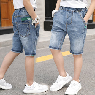 Buy style-6 Shorts Denim Thin Short Trousers Children Shorts Jeans