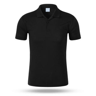 Buy black 2022 Brand New Men's Polo Shirt Short Sleeve Loose Casual