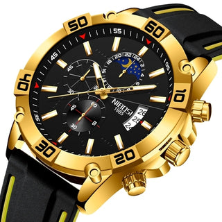 Buy 14 2022 Fashion Gold Watch Mens Luxury Quartz