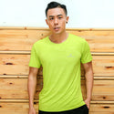 Men Short Sleeve Quick Dry Sports Running T-Shirt Breathable Loose Tops