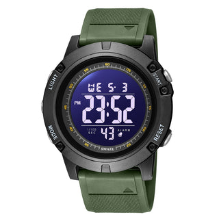 Buy armygreen Men's Watches Luxury Brand Digital Sport Waterproof LED Light Wrist Watch