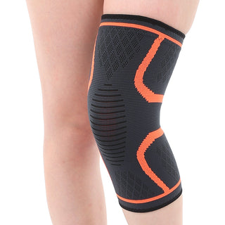 Buy orange 1PC Fitness Support Elastic Nylon Sport Compression Sleeve