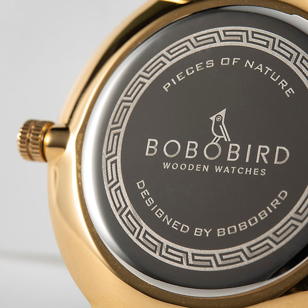 Bobo Bird Wood Watches for Women 2022 luxury Ultra-thin Quartz