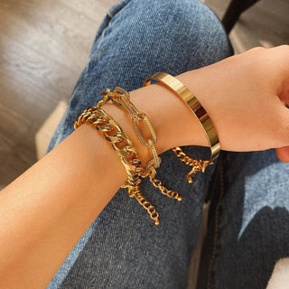 Buy s21-gold Charm Bracelets Bangles For Women