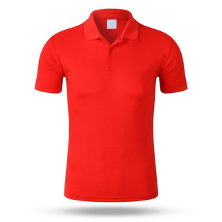 Buy red 2022 Brand New Men's Polo Shirt Short Sleeve Loose Casual