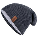 Beanie Hat Leisure Fur Lined Winter Hats For Men Women