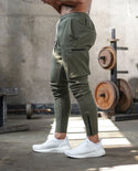 Men 2023 Streetwear Trousers Multiple Zipper Pockets