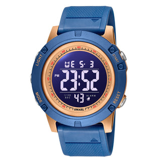 Buy dark-blue Men's Watches Luxury Brand Digital Sport Waterproof LED Light Wrist Watch