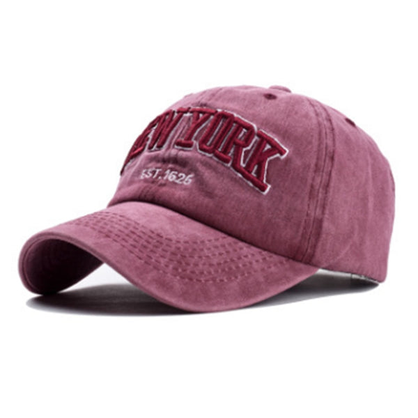 new york embroidered cap men